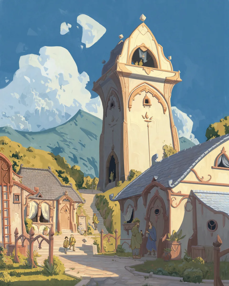 Charles Dauphin · ArtStation · digital art · clouds