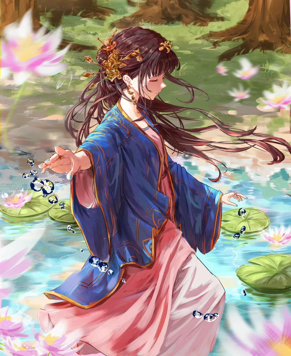 Arkilide · original characters · water · plants