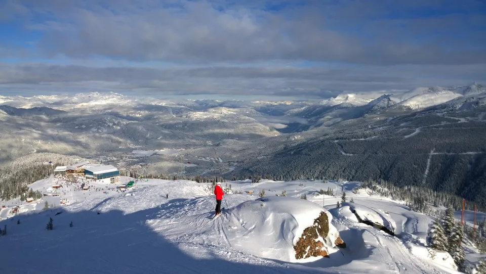 This is Whistler Blackcomb