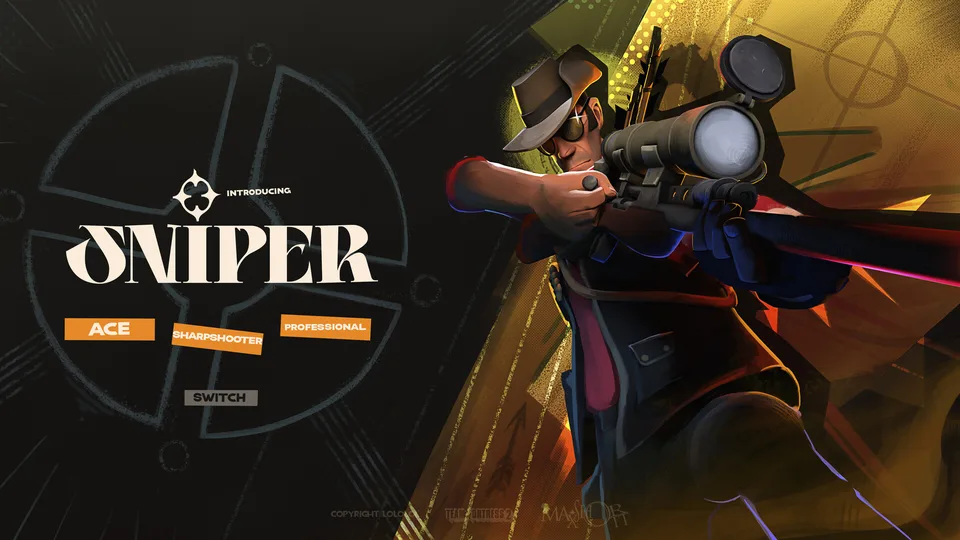 Max Shortt · Team Fortress 2 · Deadlock · video game art