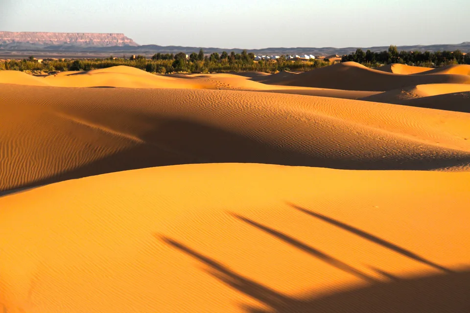 Erg Chebbi, Sahara Desert, Morocco, 摩洛哥