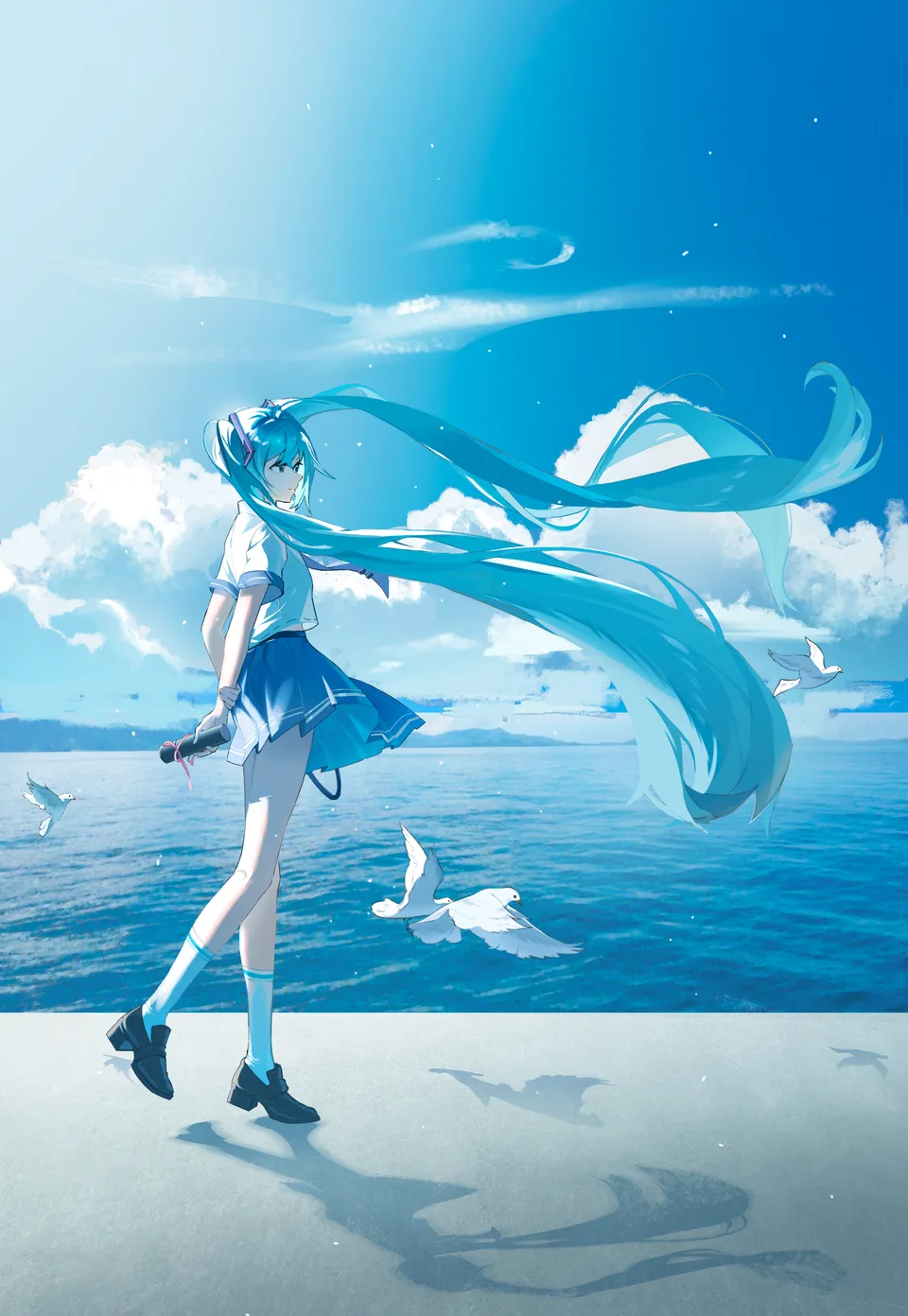 Vocaloid · Hatsune Miku · anime girls · whole body