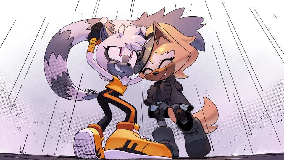 yuri · Whisper the Wolf · Sonic (series) · two women