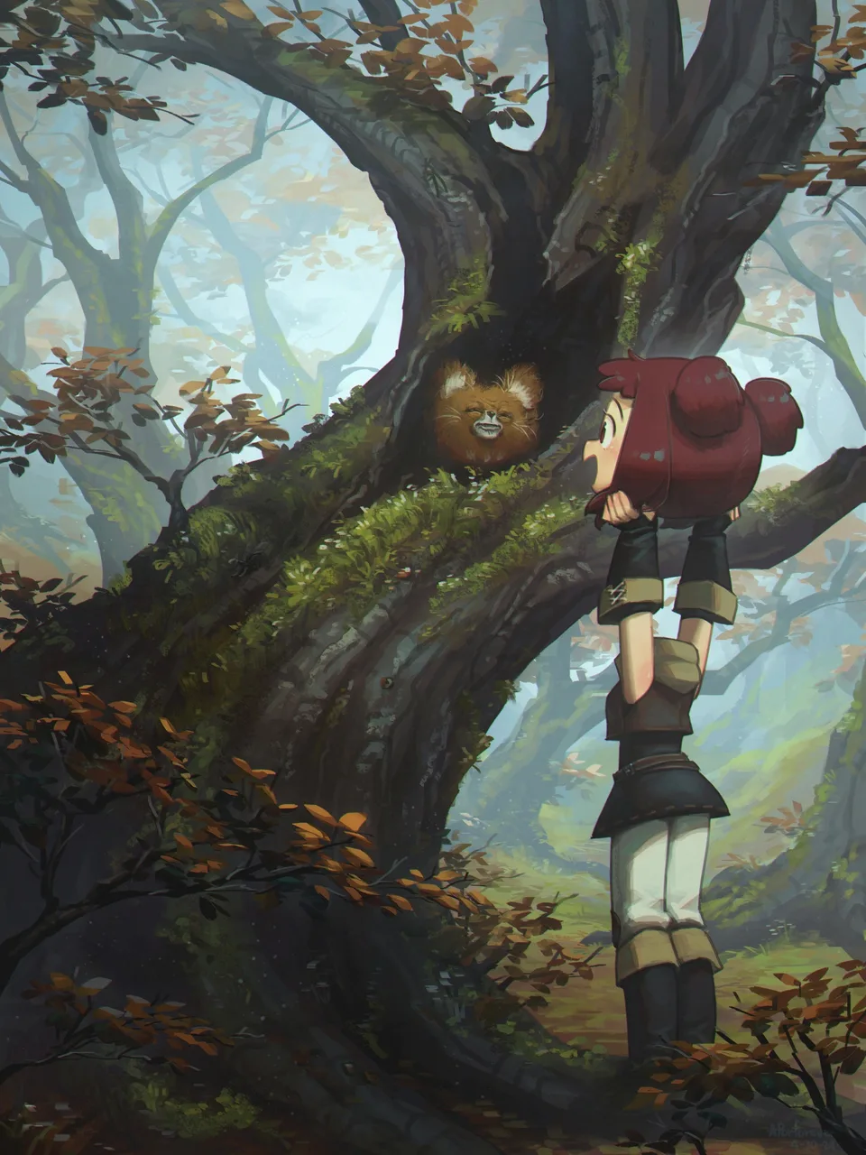 Porforever · original characters · fantasy art · digital art