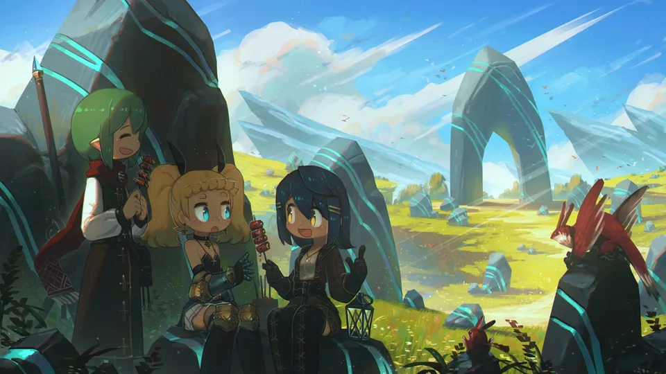 Porforever · original characters · fantasy art · women