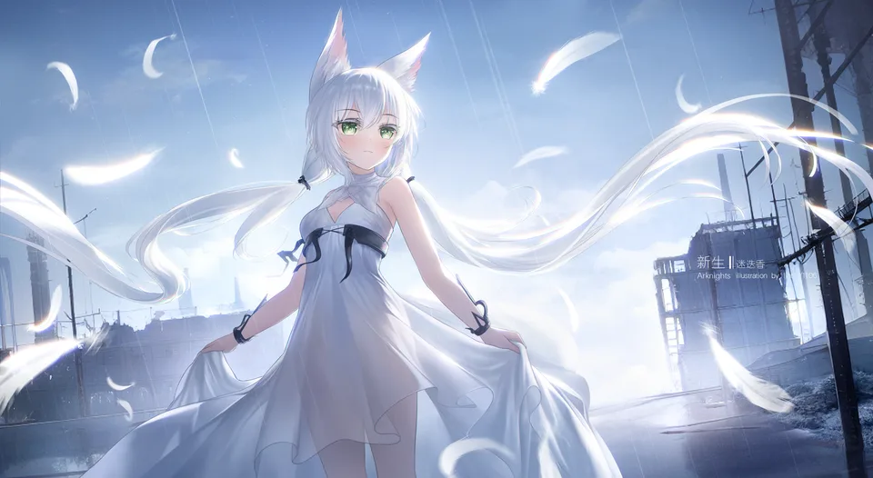 Liht · Arknights · Rosmontis (Arknights) · anime girls