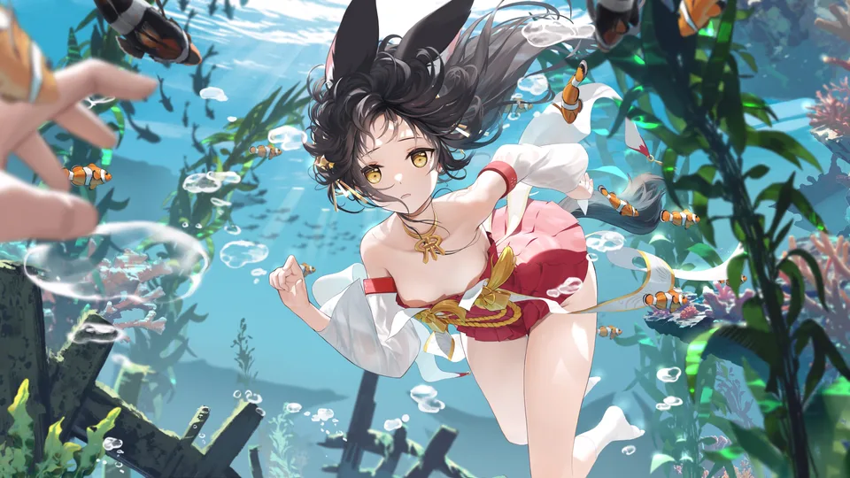 Nagato (Azur Lane) · Azur Lane · Dalian (artist) · video game girls