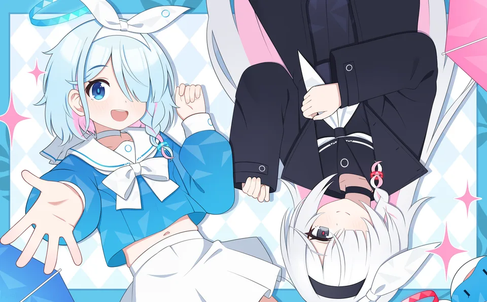 Blue Archive · Plana (Blue Archive) · Arona (Blue Archive) · loli
