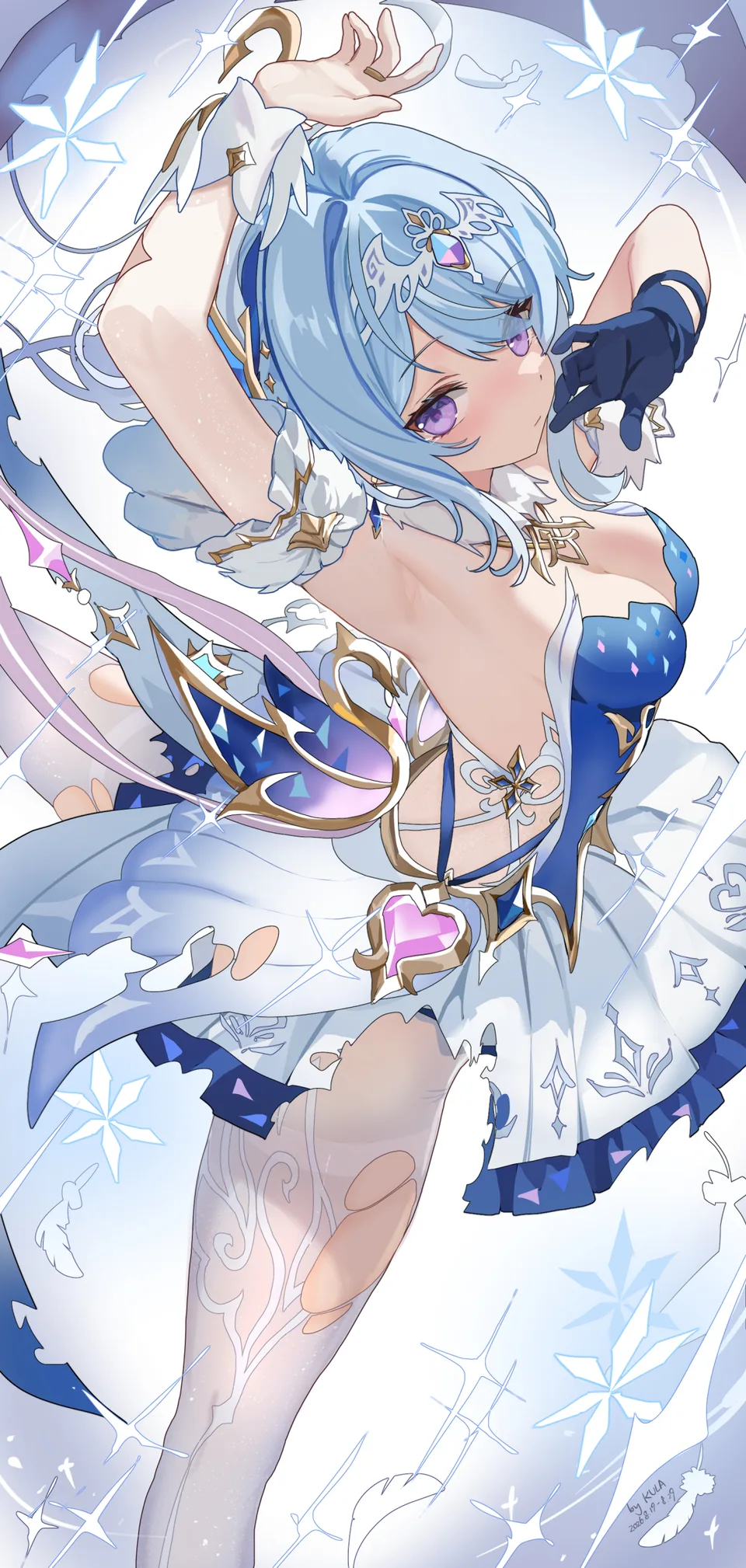 Odette (Genshin Impact) · Genshin Impact · armpits · cleavage