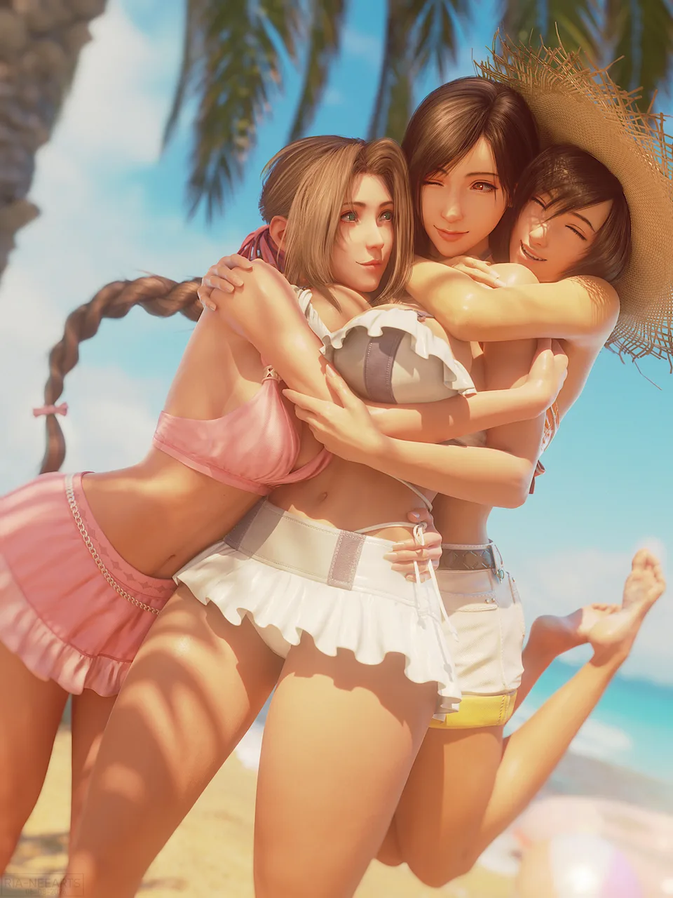 Aerith Gainsborough · Tifa Lockhart · Yuffie Kisaragi · Final Fantasy (series)