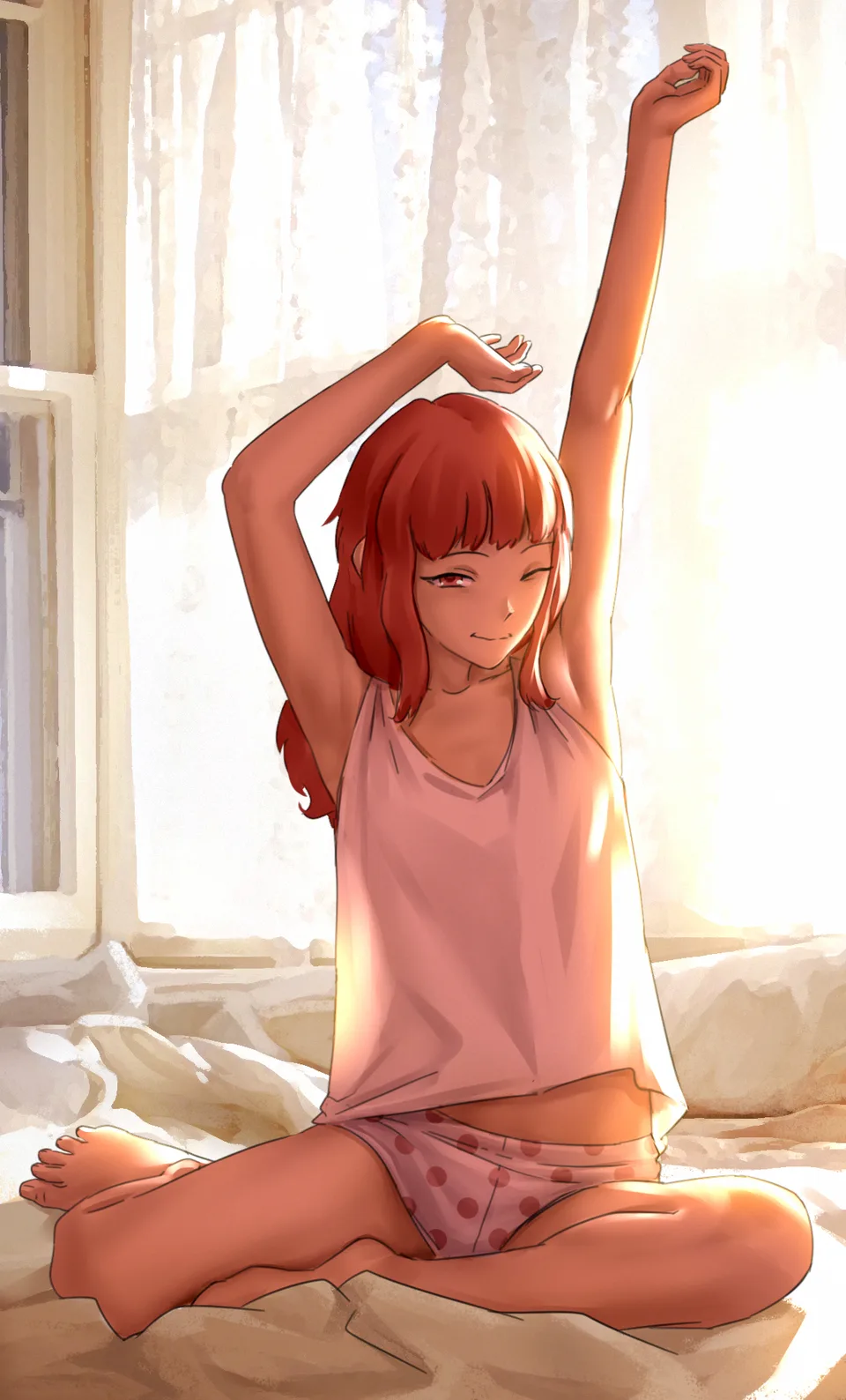 IskanderednaksI · original characters · women · sitting