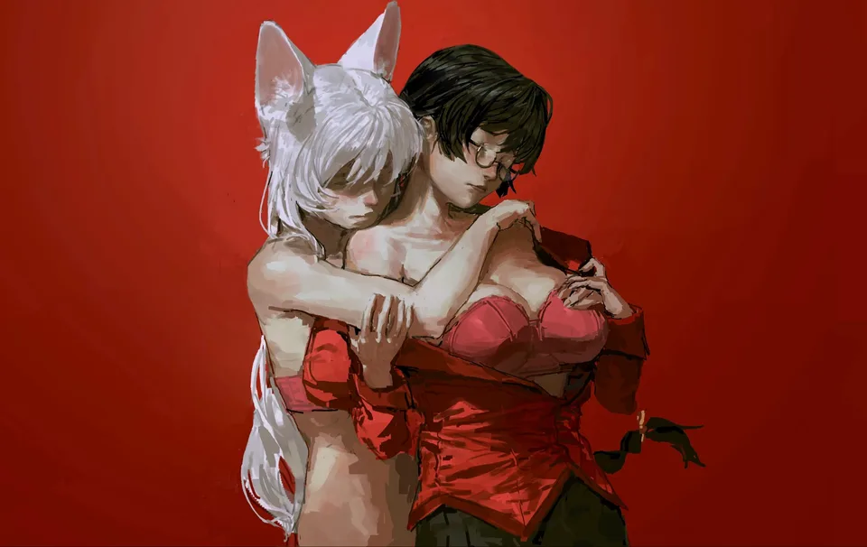 Monogatari Series · anime · anime girls · cat ears