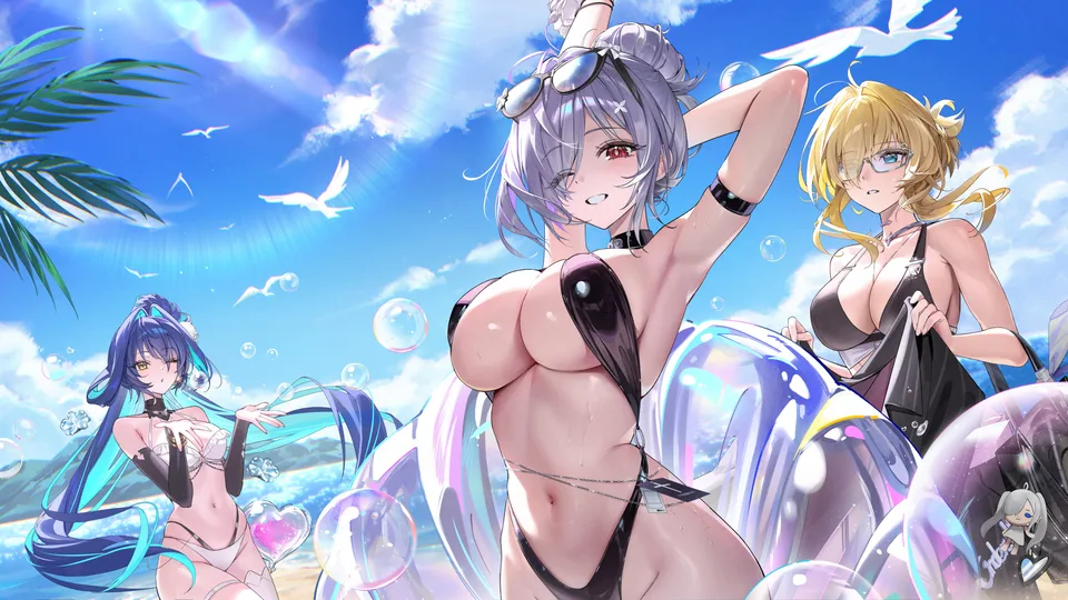 Cinderella (Nikke) · anime girls · boobs · Nikke: The Goddess of Victory