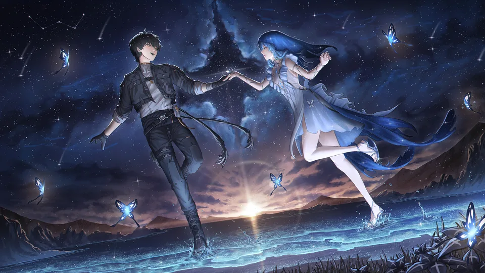Rover (Wuthering Waves) · Shorekeeper (Wuthering Waves) · Wuthering Waves · butterfly