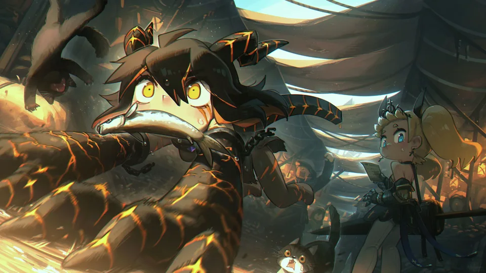 Porforever · digital art · fantasy art · original characters