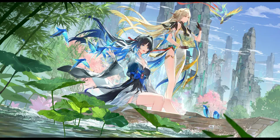 Wuthering Waves · Yangyang (Wuthering Waves) · Suisui (Wuthering Waves) · video game characters