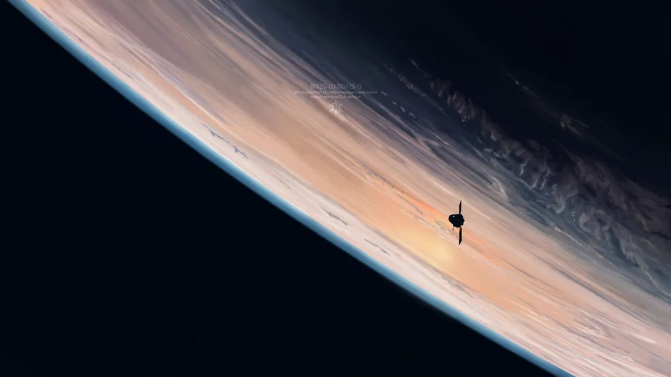 TheProtagonists · space · planet · spaceship