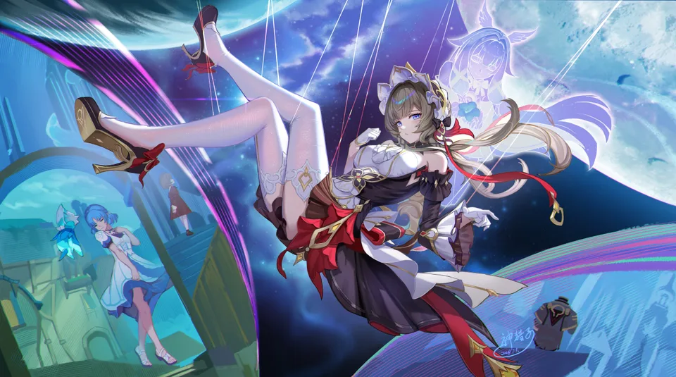 anime · anime girls · Sandrone (Genshin Impact) · Genshin Impact