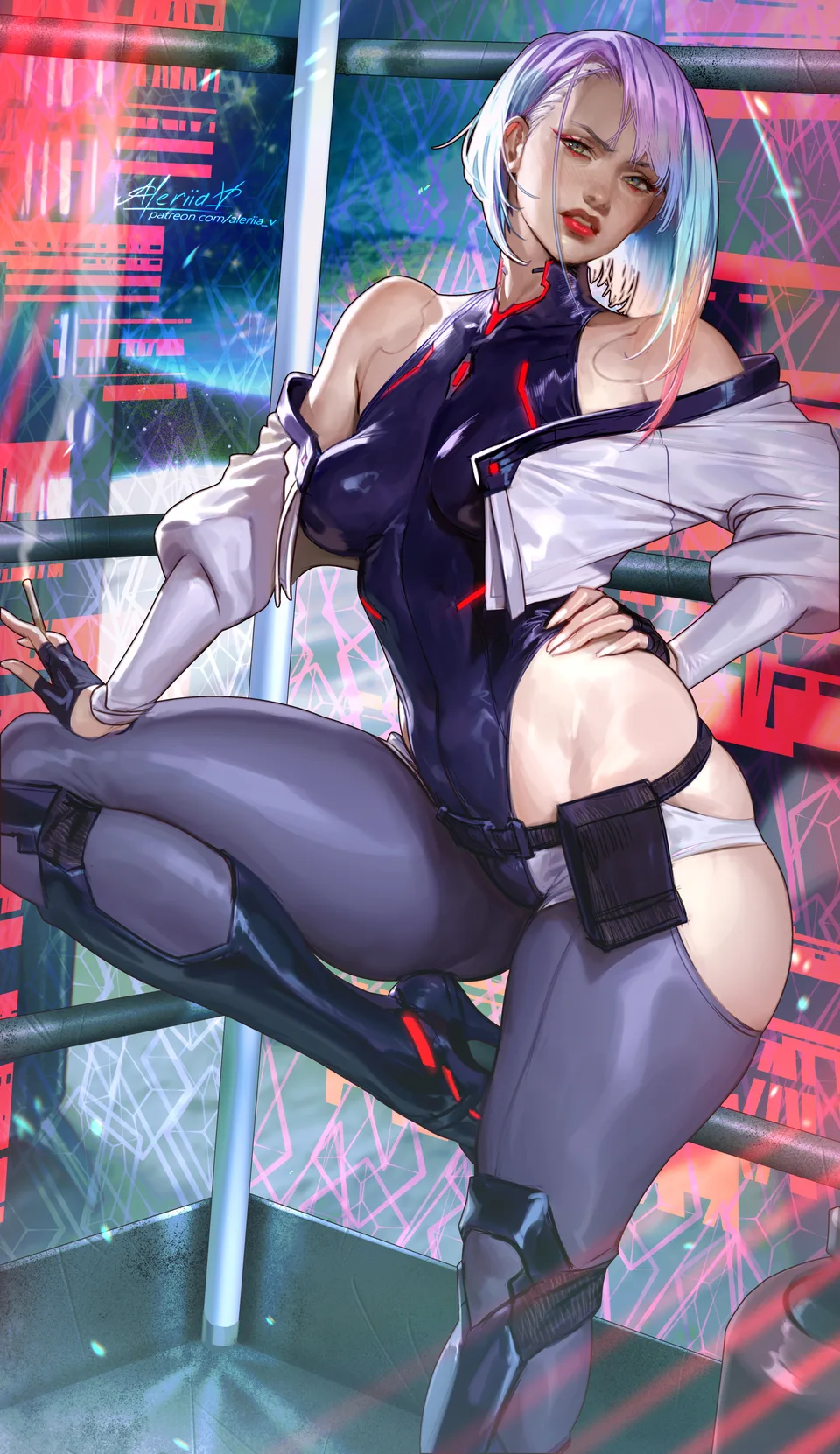 Lucyna Kushinada (Cyberpunk: Edgerunners) · Cyberpunk: Edgerunners · anime · anime girls