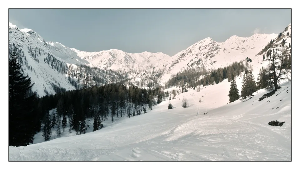 End of the valley basin.
