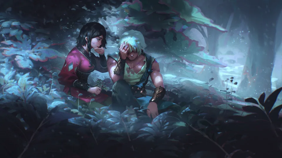 Dao Trong Le · ArtStation · plants · trees