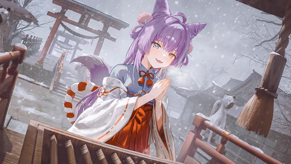 ikki0773 · Virtual Youtuber · Tenko Shibuki · anime girls