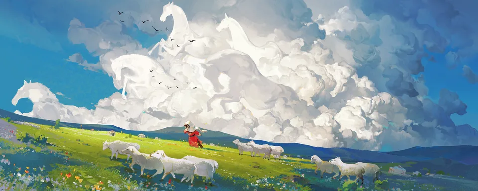 qingying · digital art · artwork · illustration