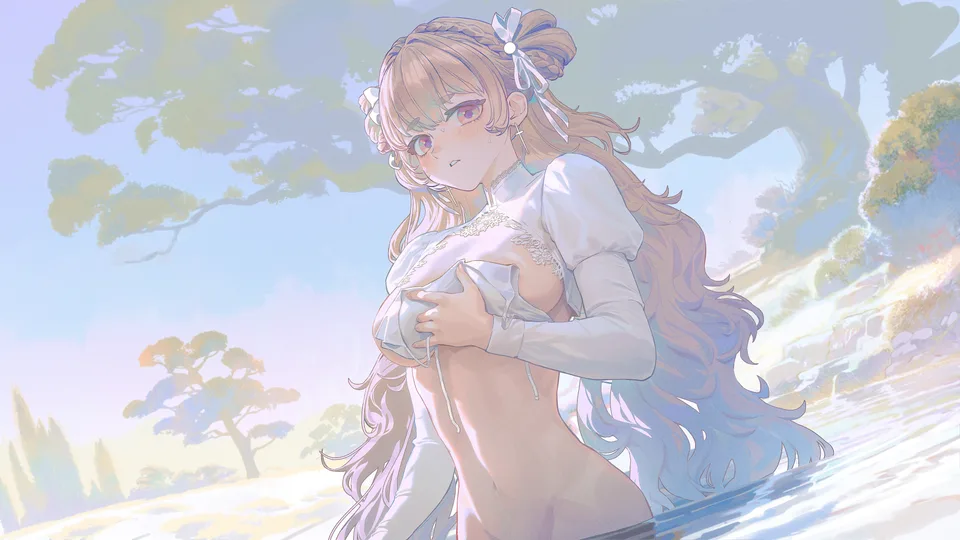 fangda · original characters · standing · sky