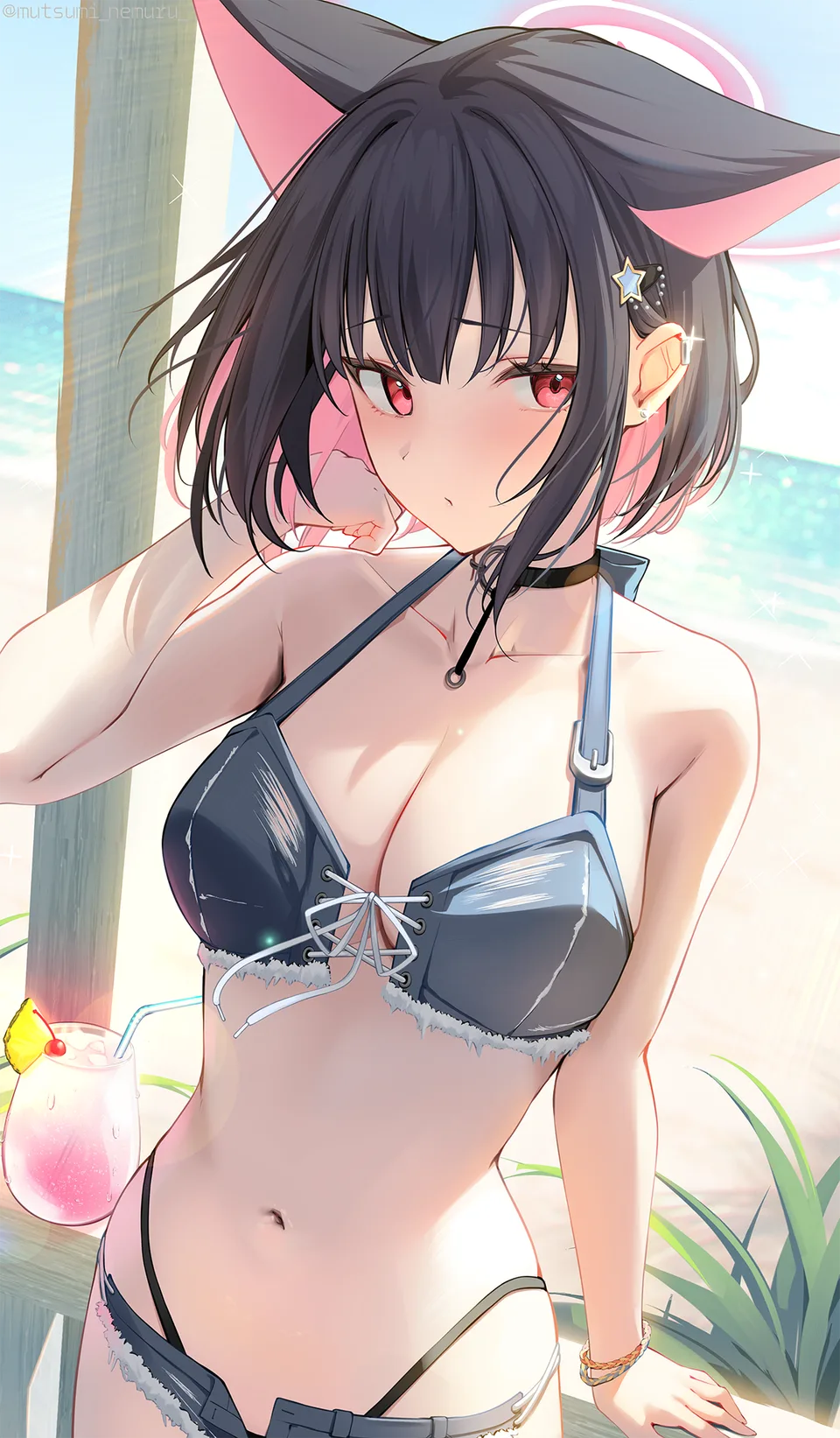 anime girls · anime · mutsumi_nemuru · Kyouyama Kazusa