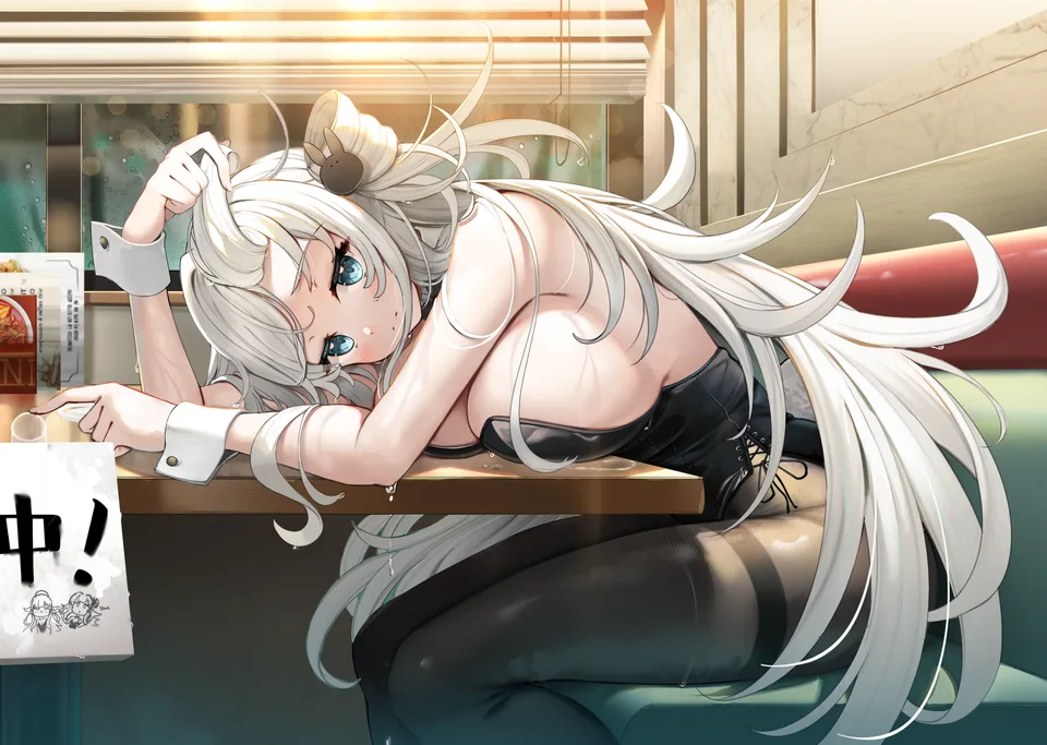 pantyhose · leotard · sideboob · Hiragi Ringo